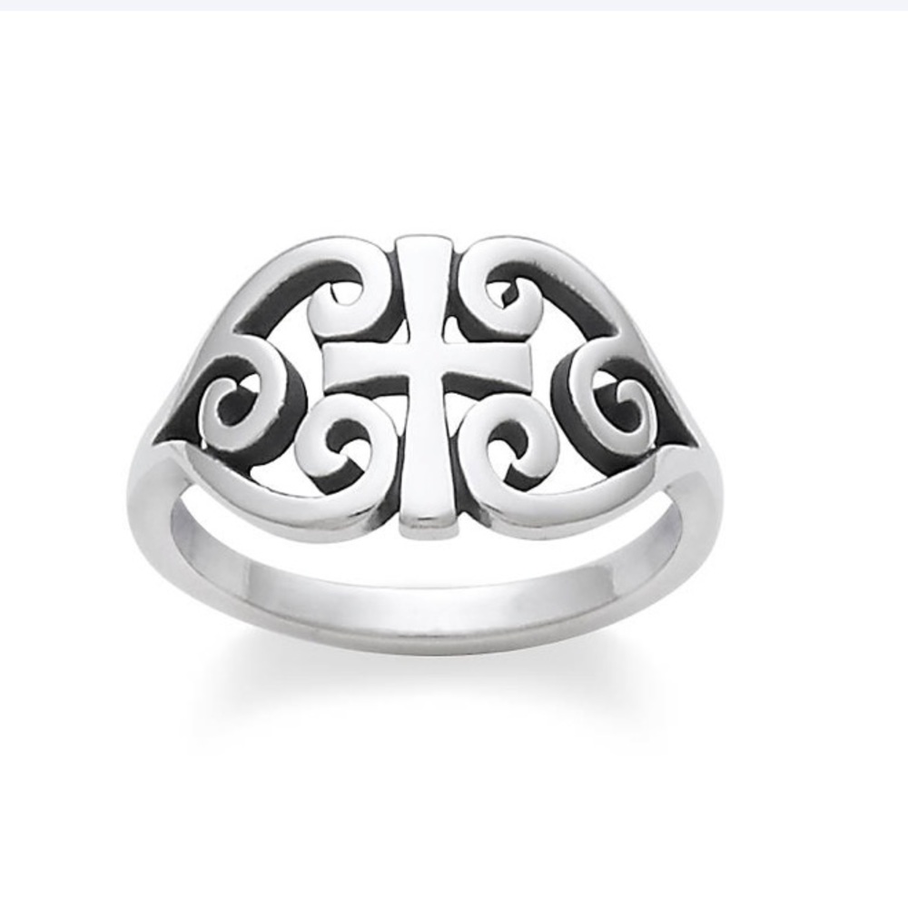 James Avery “Scroll Cross” Ring